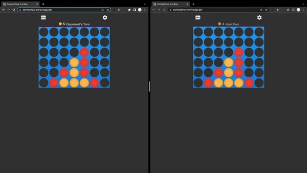 A screenshot of the project