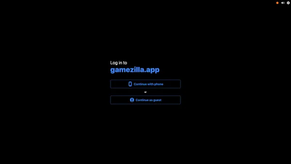 A screenshot of the project