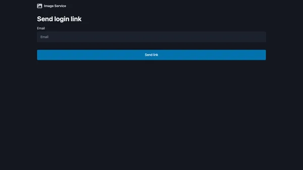 A screenshot of the project