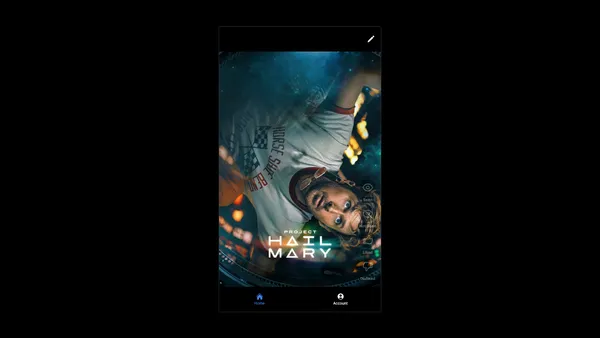 A screenshot of the project