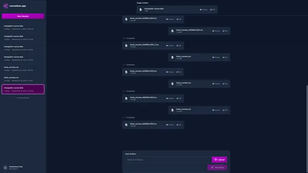 A screenshot of the project